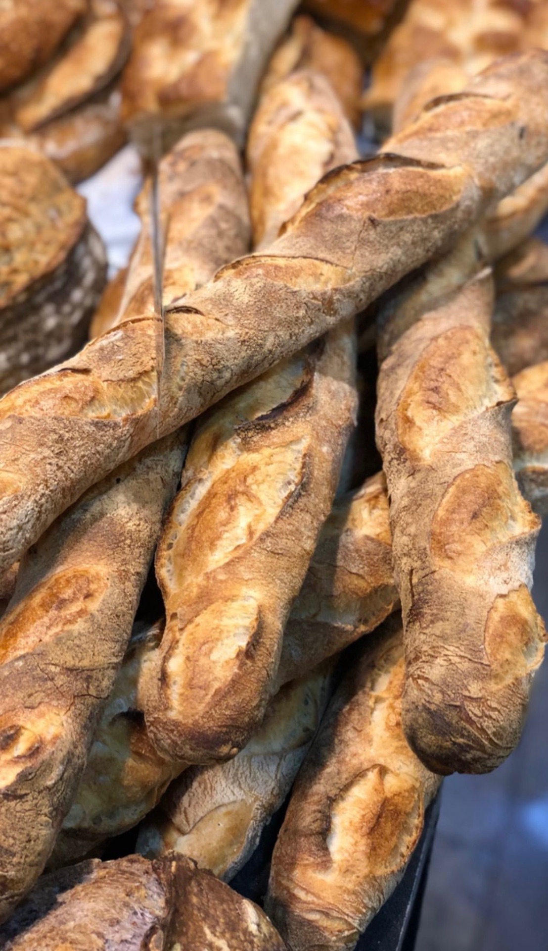 Pães artesanais